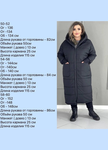 Бірюзова жіноча тепла зимова куртка колір бірюза р.50/52 459862 New Trend
