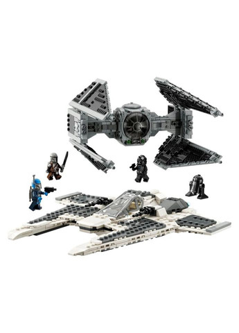 Конструктор Star Wars Мандалорский истребитель против Перехватчика TIE 957 деталей (75348) Lego (281426314)
