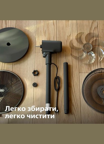Вентилятор для підлоги CX3550/01 48 Вт чорний Philips (364760211)