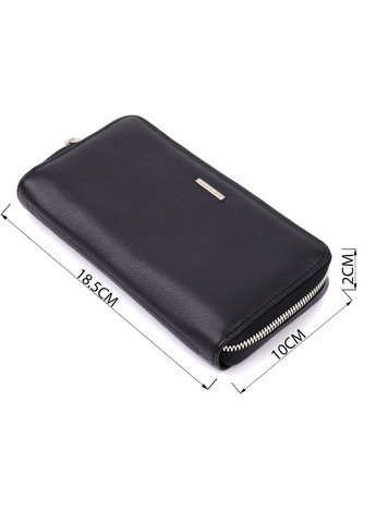 Жіночий гаманець на одне відділення із зернистої натуральної шкіри 20863_1 (3622 nero) Tony Perotti (362046789)