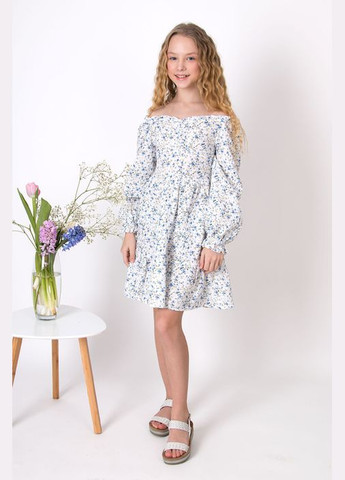 Біла сукня для дівчинки Mevis (291439036)