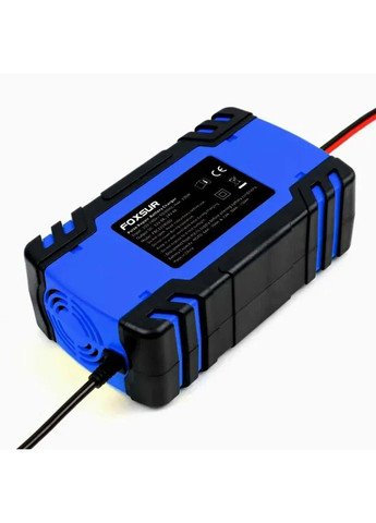Зарядное устройство для автомобильного аккумулятора Foxsur 12V-24V 8A (Синий) No Brand (332634225)