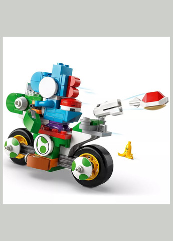 Конструктор Super Mario Мотоцикл Йоши (72031) Lego (333252354)
