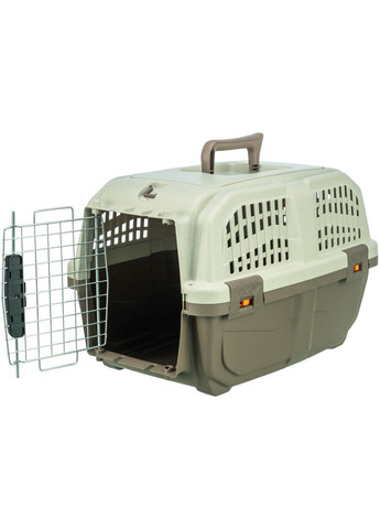 Контейнер-переноска для собак и кошек Skudo 1 весом до 12 кг коричневая пластик размер XS 30x32x49 см Trixie (362703409)