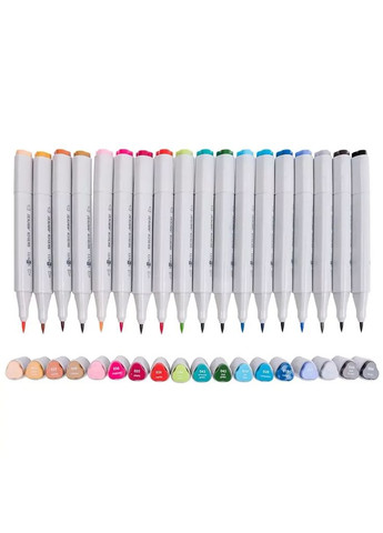 Набор маркеров в фирменном пенале 18 шт (390597) Santi (346999015)