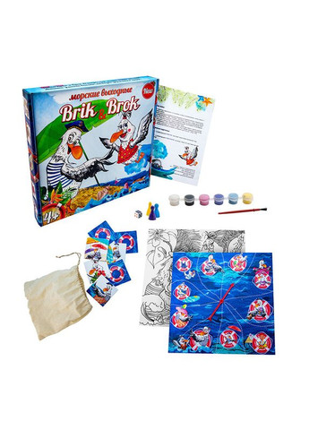Настольная игра "Морские выходные Brik and Brok" 30202 рус Strateg (364126208)
