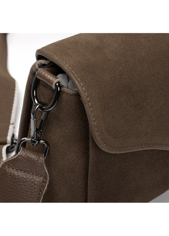 Жіноча замшева сумка 99118 khaki Alex Rai (370766787)