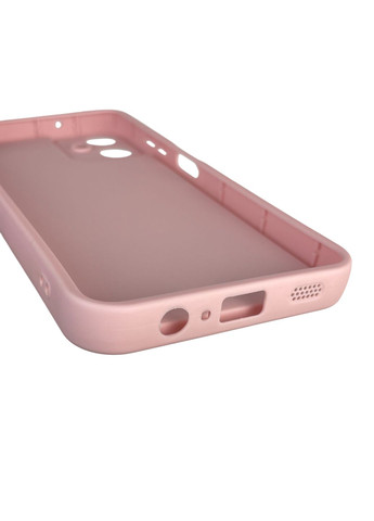 Чохол силіконовий Soft Touch з 3D принтом для Galaxy A06 (SM-A065) рожевий (Повний захист камери) Samsung (371652980)
