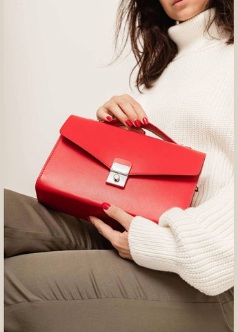 Женская кожаная сумка-кроссбоди Lola красная (A-026694) BlankNote (327874168)