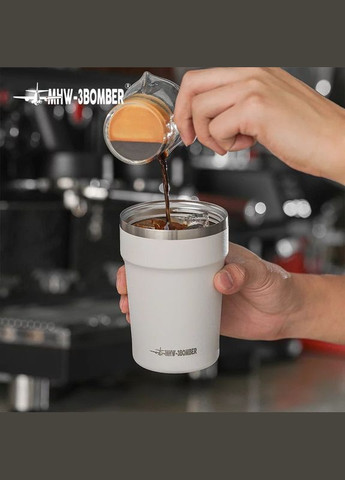 Термочашка 360 мл. MHW-3Bomber Vacuum Coffee Mugs Біла (R-M5716W-VS) No Brand (303348911)