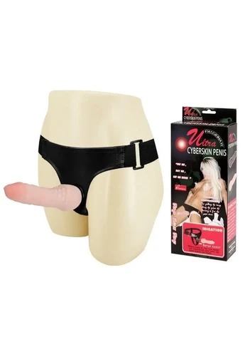 Страпон Ultra Cyberskin Strap-on Penis Flesh Baile (383101231)