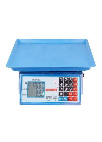 Весы торговые MATARIX MX-412 50кг M Maxland (363832303)