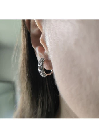 Серьги Silver Flame (395435819)