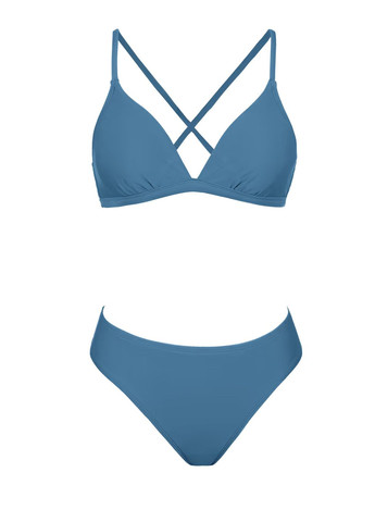 Серый летний купальник CUPSHE