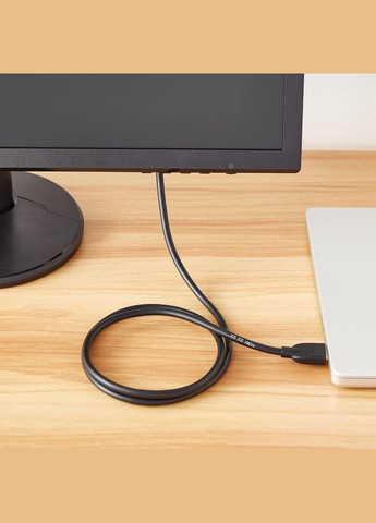 Кабель HDMI to DVI 1920x1080@60Hz, Bi-Directional, 1.8м, black Amazon Basics (315720806)