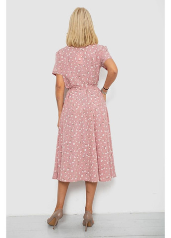 Пудровое платье софт с принтом Ager