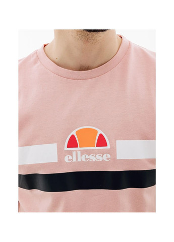 Розовая футболка мужская aprel tee pink shr06453-808 Ellesse