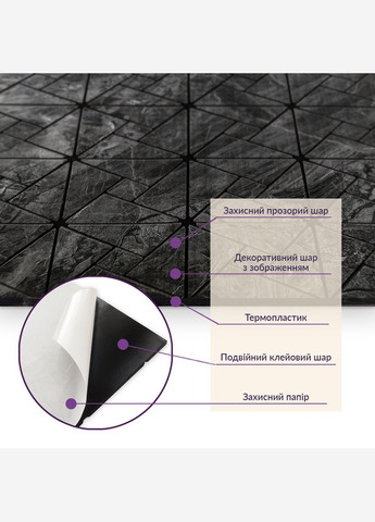 Самоклеюча PET мозаїка 30*30CM*4MM (D) SW-00001644 Sticker Wall (326063884)