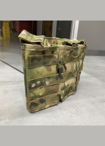 Армейский итог на 3 магазина,, сумка на 3 магазина для АК, Мультикам, Cordura 1000D WinTac (362602476)