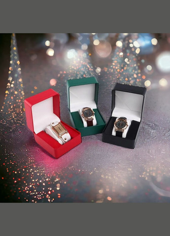 Подарочная коробка для наручных часов. Коробка для часов красная ЭКО кожа No Brand (330245689)