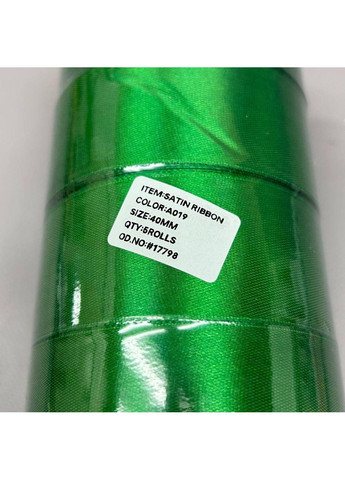 Стрічка атласна 4 см (23 м) "" (АЛ4-А019) No Brand (354797545)