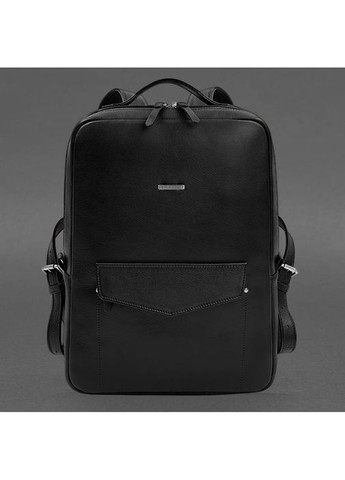 Шкіряний рюкзак на блискавці Cooper maxi чорний BlankNote (348359362)