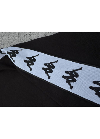 Футболка черная лампас No Brand (350606246)