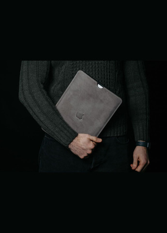 Кожаный чехол для MacBook FlatCase Серый 13.3 Skin and Skin (290850364)