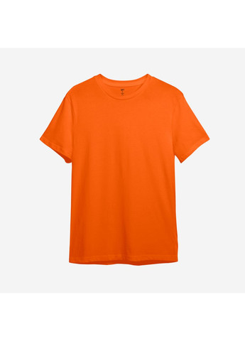 Помаранчева демісезонна футболка дитяча однотонна (для дівчинки) (10804272364) ТiШОТКА