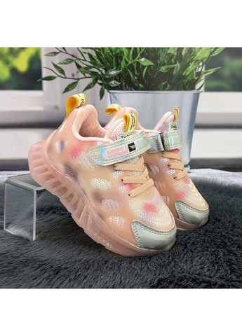 Розовые демисезонные кроссовки детские для девочки Paliament