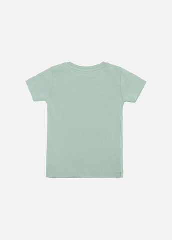 Оливкова літня футболка з коротким рукавом для хлопчика колір оливковий цб-00244154 Ifba