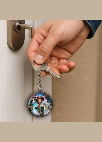 Набір підвіска (кулон) та брелок Аніме Шаман кінг #01 (подарунковий набір) No Brand (332633345)