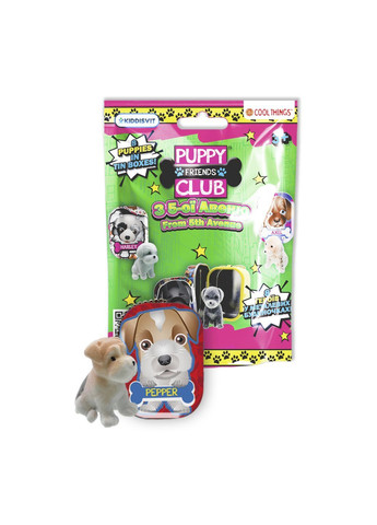 Фігурка-сюрприз серії "Puppy Club" – ЦУЦЕНЯТА З 5-ОЇ АВЕНЮ колір різнокольоровий CB-00288927 Cool Things (370369808)