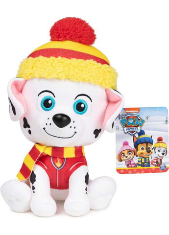 Gund. Щенок патруль: мягкая игрушка - щенок Маршал «Зимние праздники» (15 см) Paw Patrol (335055459)