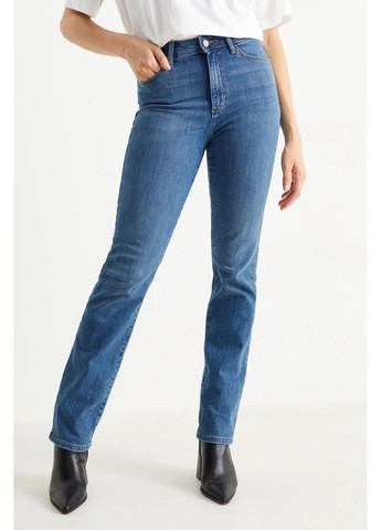 Прямі джинси із завищеною талією C&A - (372388265)