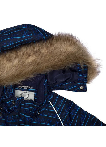 Темно-синя куртка зимова marinel, р.98, темно-синій з принтом () Huppa 17200030-12586-098