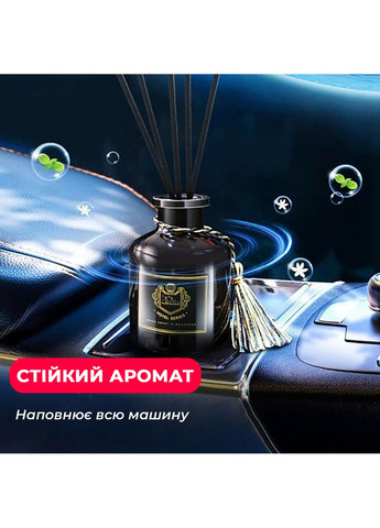 Аромадифузор Білий чай парфум для дому з ефірною олією тростинними паличками натуральний аромат Чорний 160_3_0_7C No Brand (369667788)