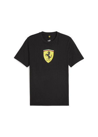 Чорна футболка scuderia ferrari race men's tee Puma