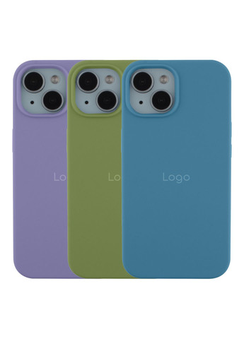 Чехол Silicone Case Full Size (AA) для iPhone 15 Plus Цвет 39.Elegant Purple No Brand Apple iPhone 15 Plus 2023 (336149947)