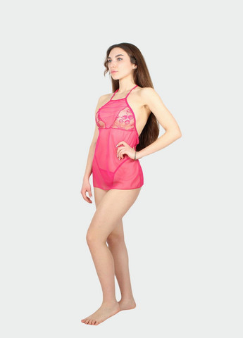 Малиновый демисезонный соблазнительный комплект Ruselin