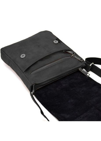 Сумка планшет через плечо мужская из натуральной кожи средняя Черный 36521 TARWA (353690204)