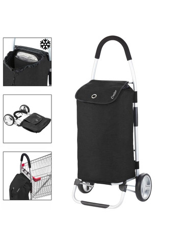 Сумка-тележка Foldable 40 Black (927297) ShoppingCruiser (324265306)