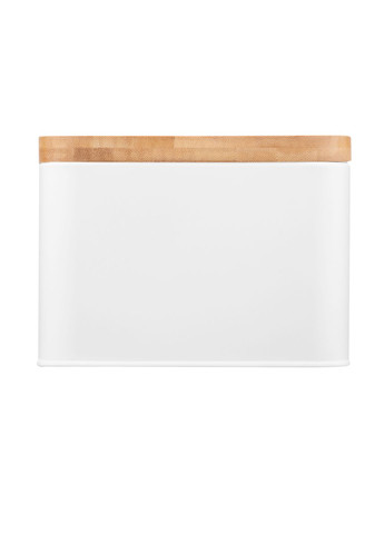 Хлібниця Midori 33х13х18см, метал, бамбук, білий Ardesto (314780585)