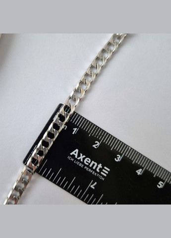 Срібна Цепочка широкий Ланцюжок Панцир см срібло 925 проби Родоване 26.50г 828р3/60 No Brand (313654528)