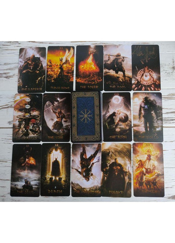 Картки Рунічне таро Runic зменшена колода 6х10 см Tarot (351372699)