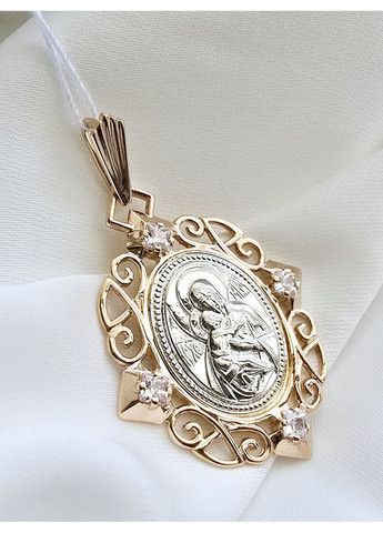 Золотий підвіс-ладанка «Божої Матері» (4см х 2,7см) 160166-1п Tango (365268253)