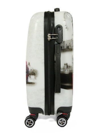 Валіза (S) Полікарбонат під Ручну поклажу Worldline 809 London 44 л 54x35x23 см Різнобарвний AIRTEX (298284826)