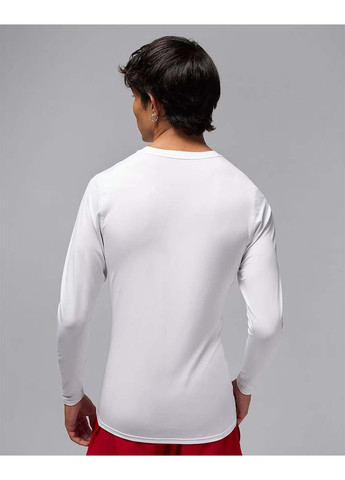 Чоловічий Лонгслів M DF SPRT LS BASELAYER Білий Jordan білий