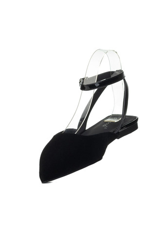 Черные босоножки (1394л) Brocoli