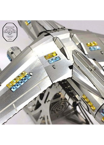 Коллекционная модель АН-225 "Мрия" CRYSTAL EDITION с кристаллами SWAROVSKI® (Собранная) MT001SWRSK/READY Metal Time (361113066)